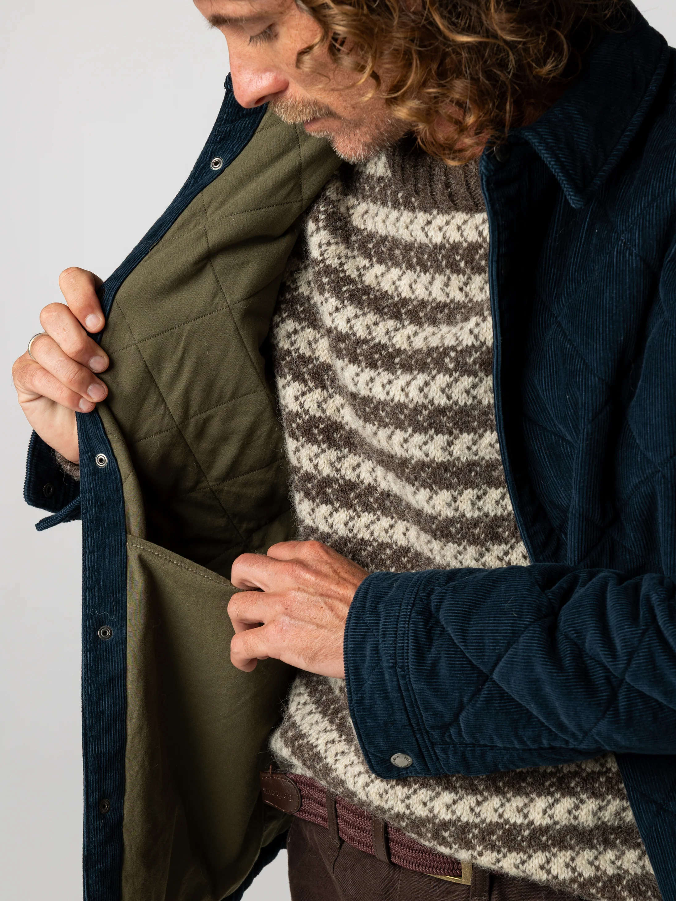 Men's Rockall Quilted Overshirt - Image 5