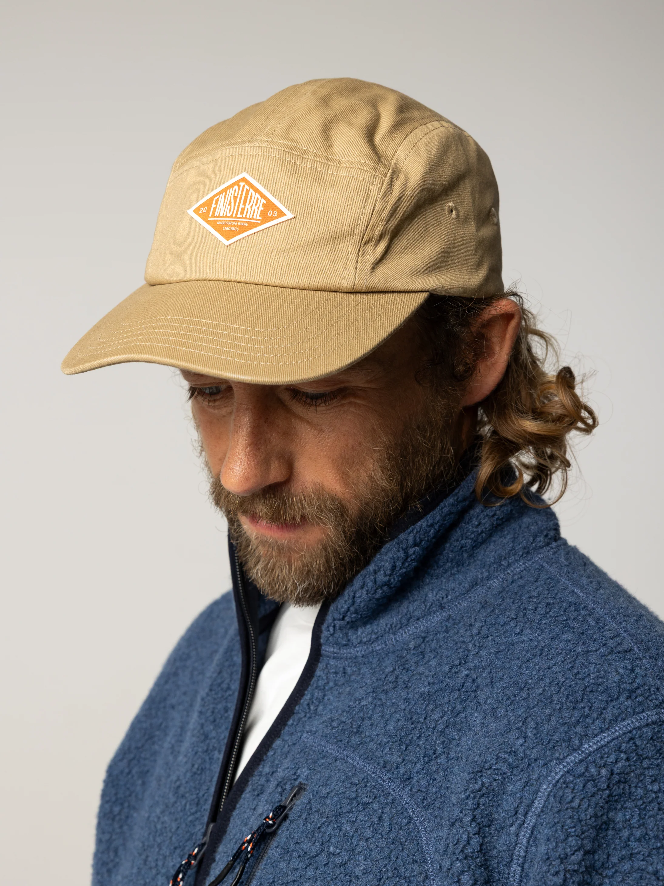 Diamond Cotton Twill Camp Cap - Image 2