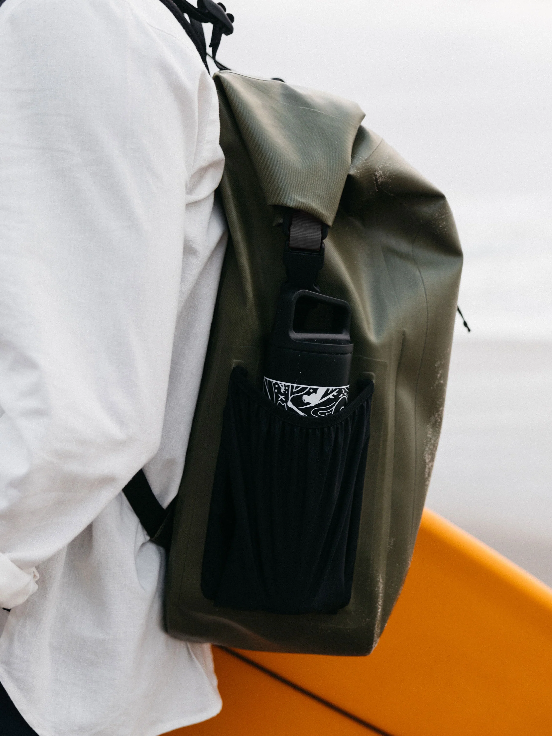 Drift 30L Waterproof Roll Top Backpack - Image 3