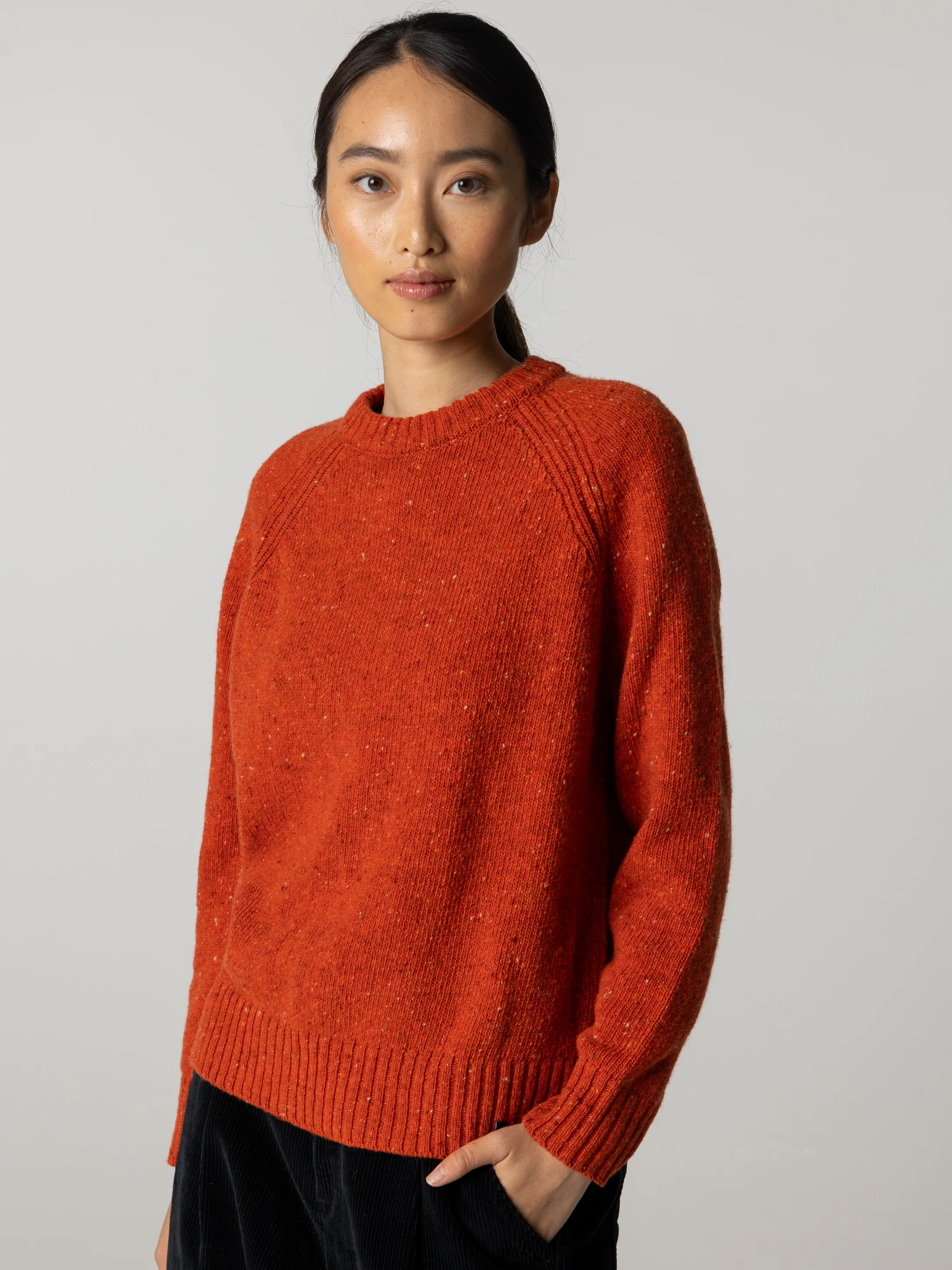Women's Farne Crew Neck Knit Jumper - Image 3