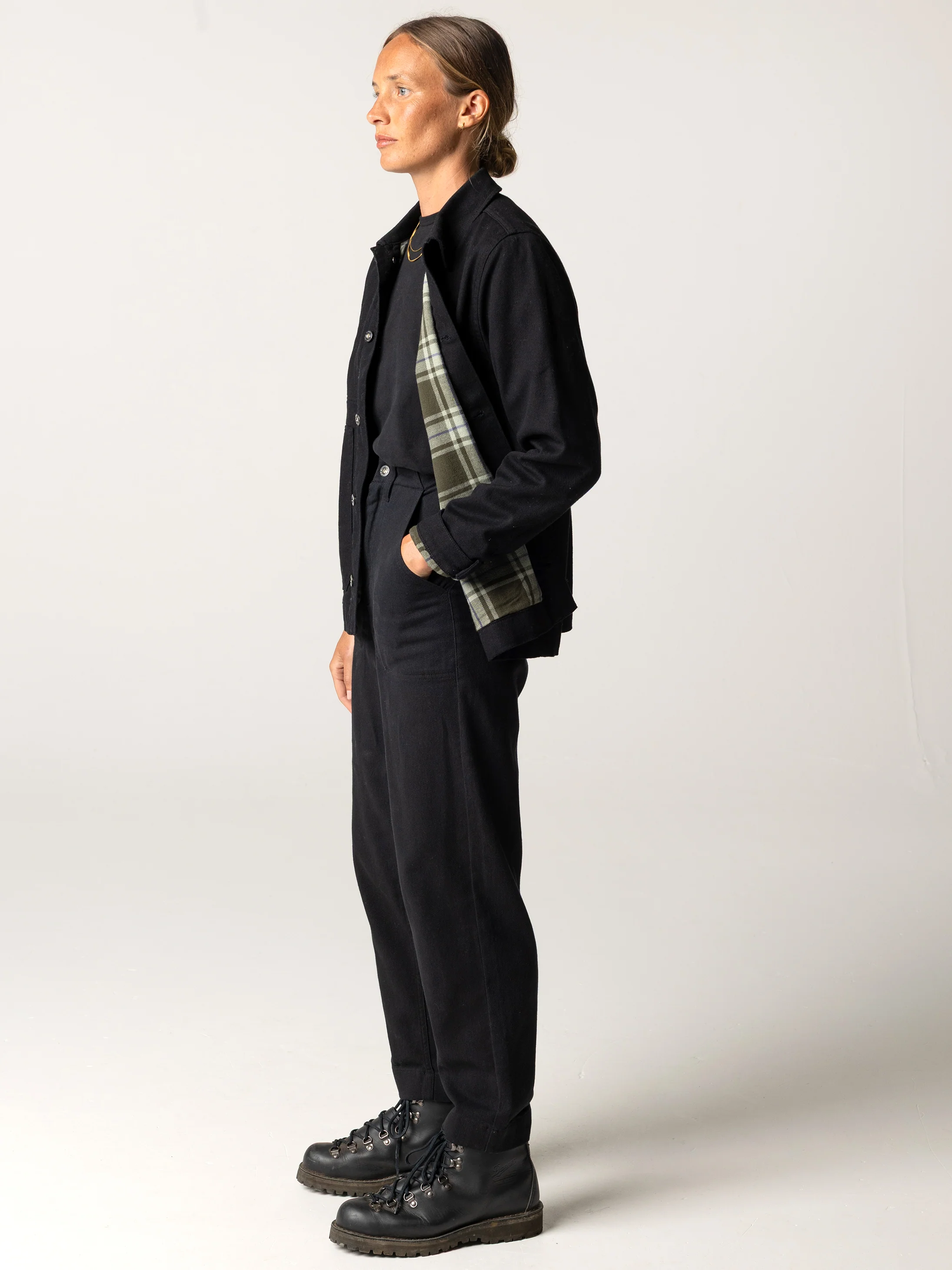 Women's Yarrel Flannel Lined Chore Jacket - Image 4