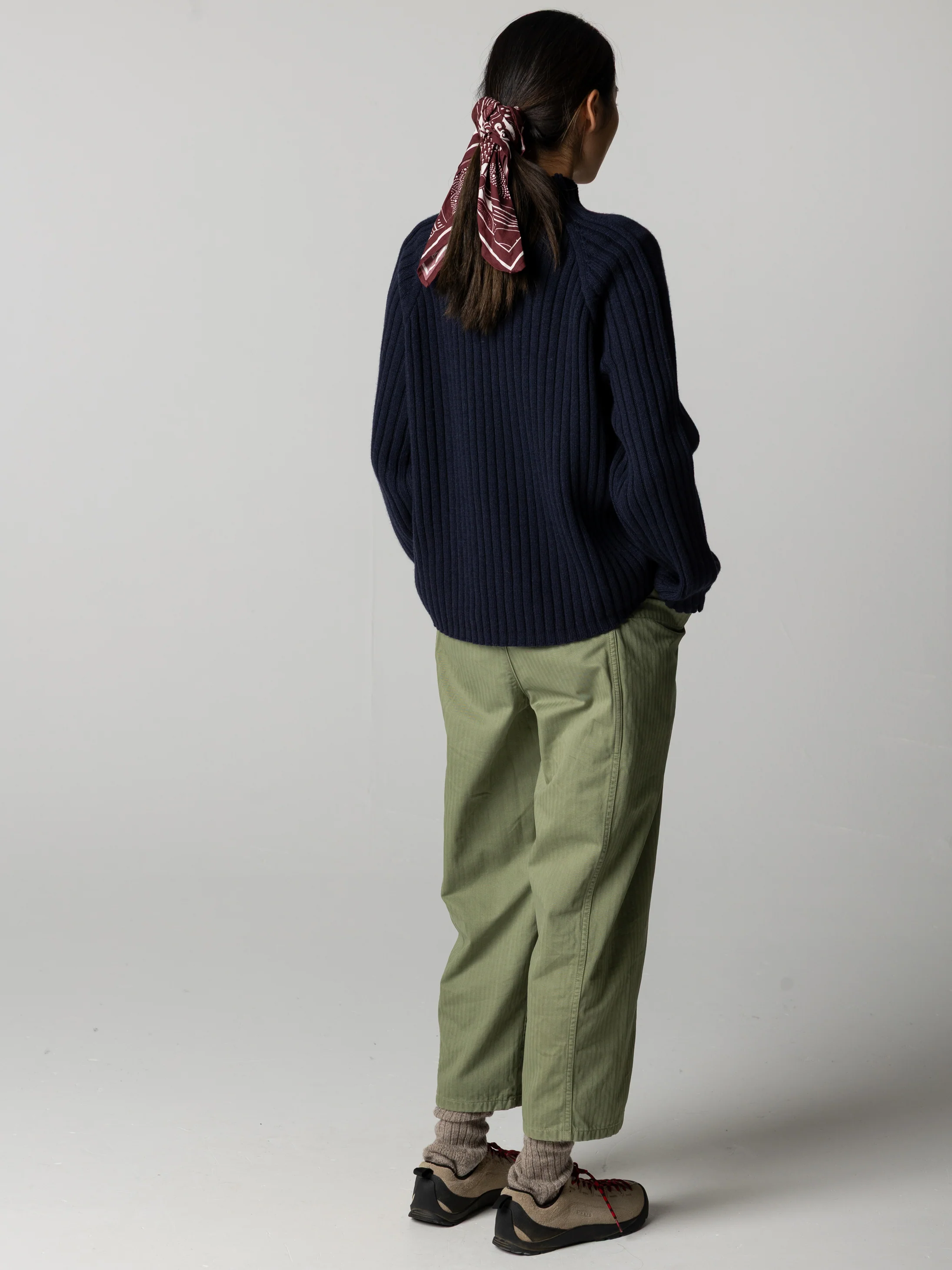 Women's Breakwater High Neck Ribbed Jumper - Image 5