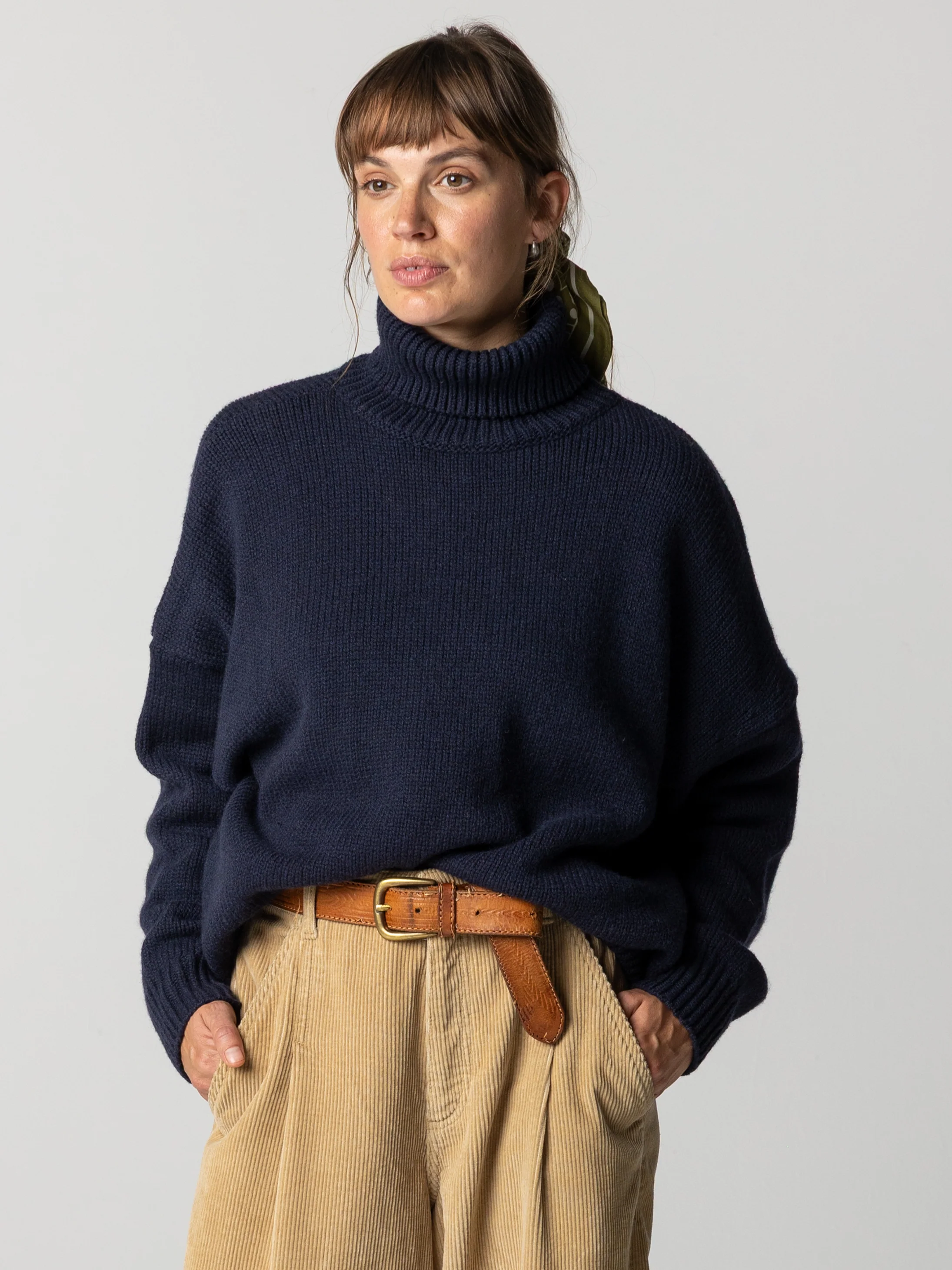 Women's Eyre Roll Neck Knit Jumper - Image 3