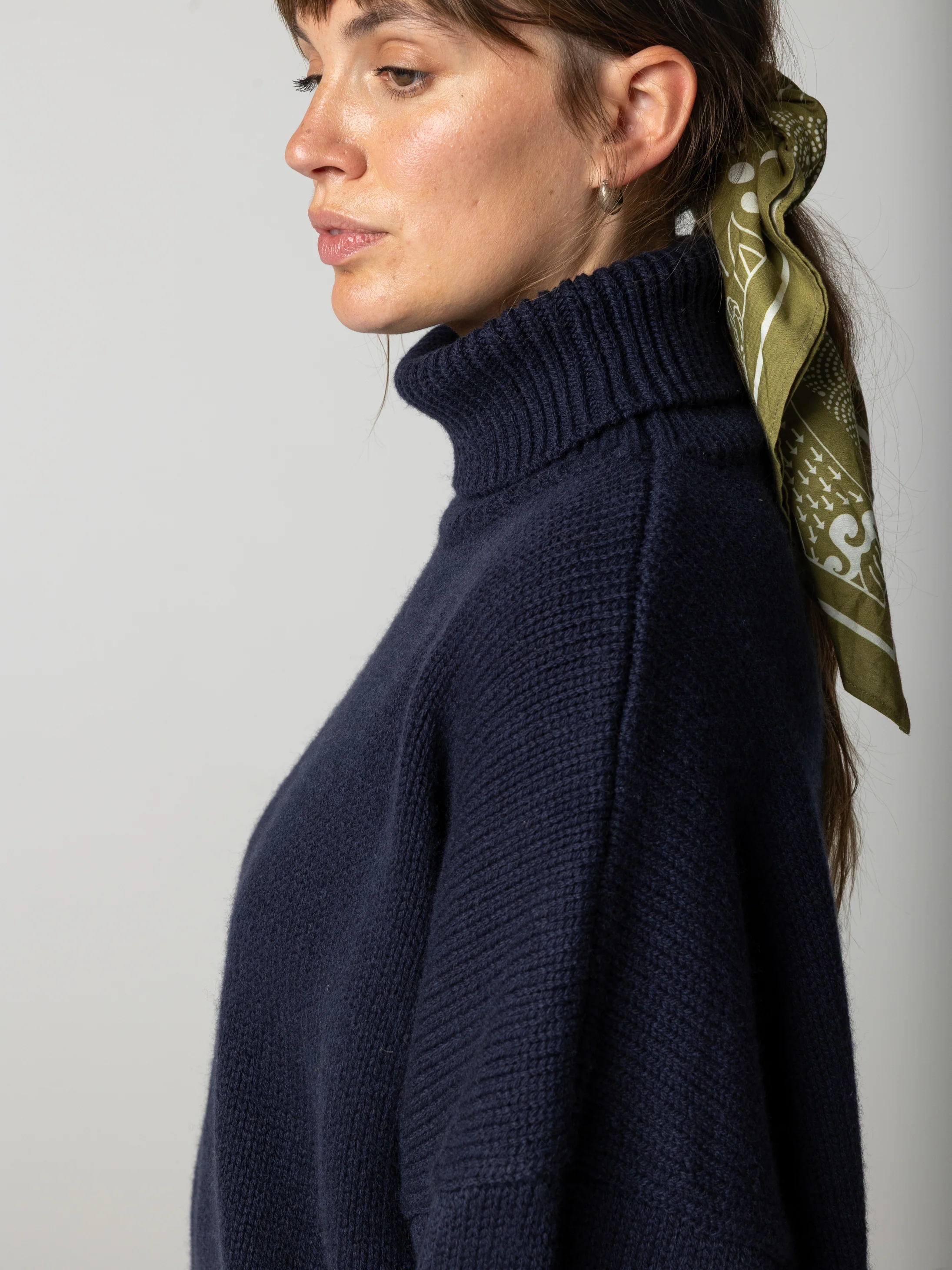 Women's Eyre Roll Neck Knit Jumper - Image 6