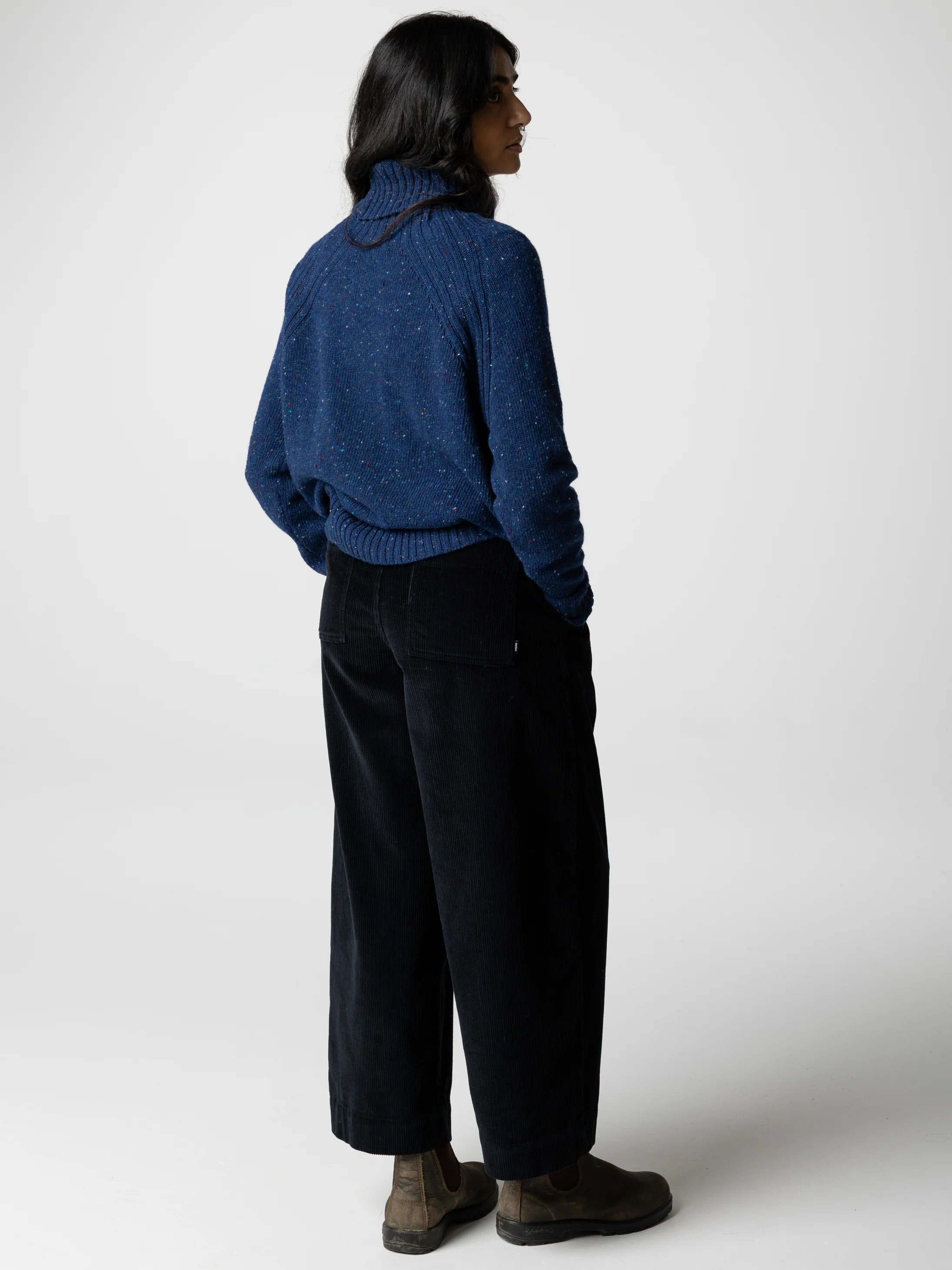 Women's Farne Roll Neck Jumper - Image 4